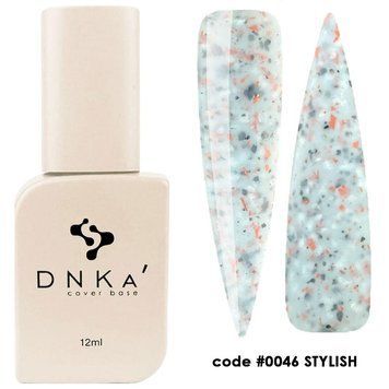 Камуфлююча база DNKa Cover Base 0046, 12 мл Stylish KBD0046 фото
