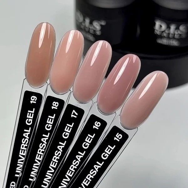 Гель для нарощування D.I.S Nails Universal Gel № 17, пастельно-рожевий, 28 г GDISUG017 фото