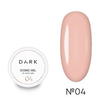 Гель для наращивания DARK Iconic Gel 04, 15 мл DICG0415 фото