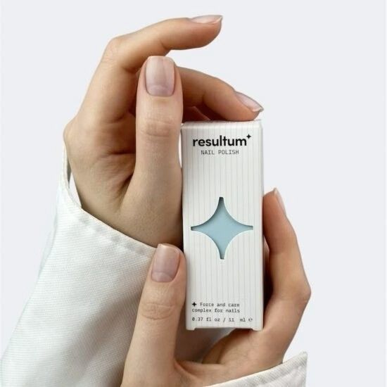 Лак-зміцнювач для нігтів Resultum Nail Polish Vitamin E 3-in-1, прозорий, 11 мл CR07 фото