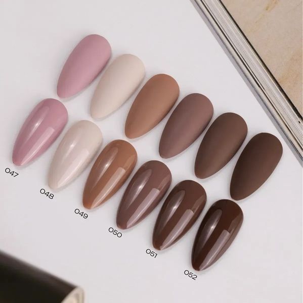 Набір гель-лаків Gemely ex GA&MA Max Color (6 мл) 10 шт + 1 в ПОДАРУНОК (Кольори на вибір) MN114 фото