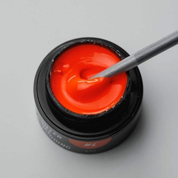 Твердый гель-лак Siller Gel Pudding 04, 5 мл, оранжевый SILGP04 фото