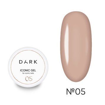 Гель для наращивания DARK Iconic Gel 05, 15 мл DICG0515 фото