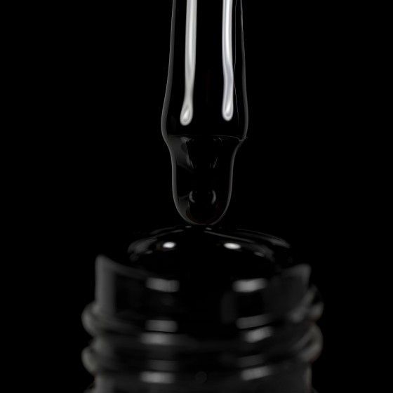Гель-лак Dark Gel Polish №02 чорний, 6 мл DGP0206 фото