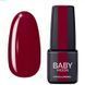 Гель-лак BABY Moon Red Chic №03 глубокий красный с микроблестками, 6 мл