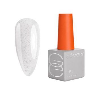 Гель для нарощування GEMELY Fast Builder gel 30 / Фаст Білдер гель 30, молочний з блискітками, 15 мл GFBG3015 фото