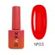 Гель-лак Dark Gel Polish №03 классический красный, 6 мл DGP0306 фото 1