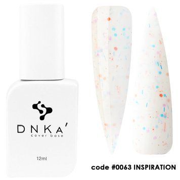 Камуфлююча база DNKa Cover Base 0063, 12 мл Inspiration KBD0063 фото