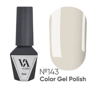 Гель-лак Valeri Color №143 слоновая кость, 6 мл GVA143 фото
