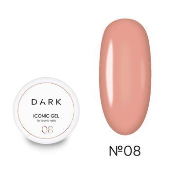 Гель для наращивания DARK Iconic Gel 08, 15 мл DICG0815 фото