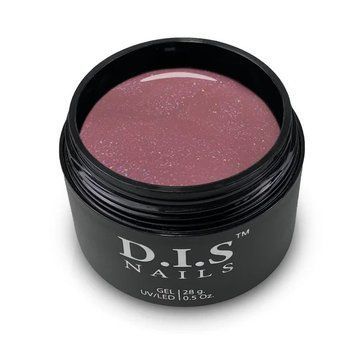Гель для нарощування D.I.S Nails Universal Gel Shimmer № 31, ягідно-рожевий із шимером, 28 г GDISUG031 фото