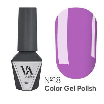 Гель-лак Valeri Color №18 сиреневый, 6 мл GVA18 фото