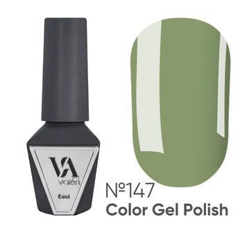 Гель-лак Valeri Color №147 насыщенно оливковый, 6 мл GVA147 фото
