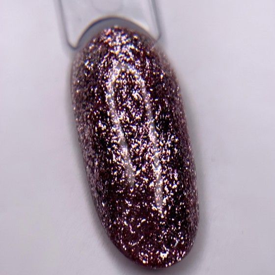 Декоративний гель DARK Diamond Gel 06, 5 г, рожеве золото DDG06 фото