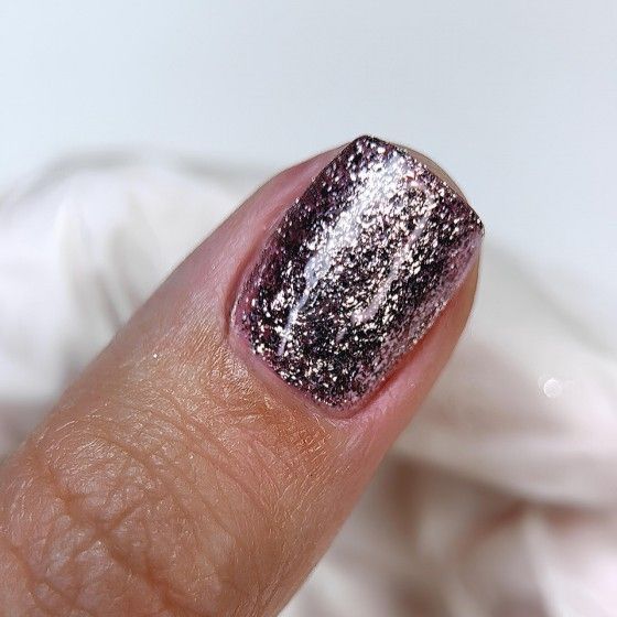 Декоративний гель DARK Diamond Gel 06, 5 г, рожеве золото DDG06 фото