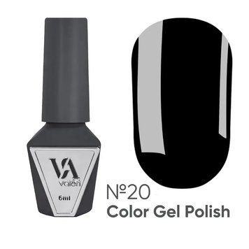 Гель-лак Valeri Color №20 черный, 6 мл GVA20 фото