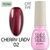 Гель-лак Toki-Toki Cherry Lady 02 червоний з ефектом котячого ока, 5 мл TTCL02 фото