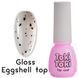 Топ для ногтей без липкого слоя Toki-Toki Gloss Eggshell Top, 5 мл TOPTT006 фото 1