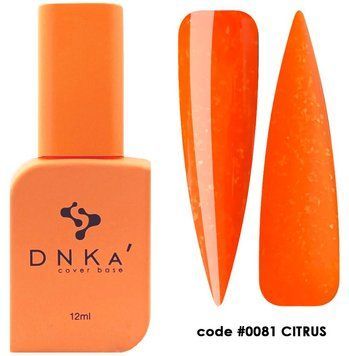 Камуфлююча база DNKa Cover Base 0081, 12 мл Citrus KBD0081 фото