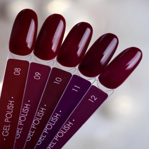 Гель-лак Dark Gel Polish №11 сливово-баклажанный, 6 мл DGP1106 фото