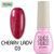 Гель-лак Toki-Toki Cherry Lady 03 червоний з різнокольоровим шиммером, 5 мл TTCL03 фото