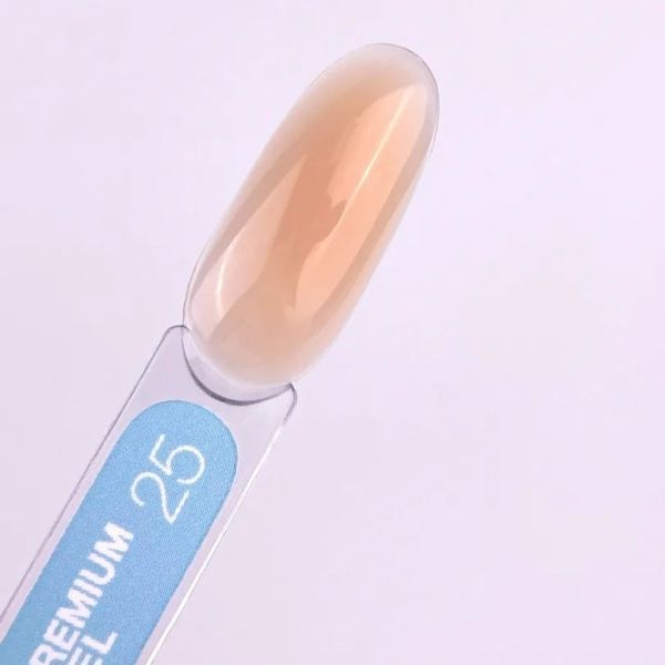 Гель для нарощування LUNAmoon Premium Gel 25 карамельний, 50 мл GPLUNA5025 фото