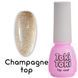 Топ для нігтів без липкого шару Toki-Toki Gloss Champagne Top, 5 мл