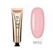 Полигель DARK PolyGel 02, розовый полупрозрачный, 30 мл DPG0230t фото 1