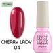 Гель-лак Toki-Toki Cherry Lady 04 червоний з червоним шиммером, 5 мл TTCL04 фото 1