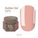 Гель для нарощування VALERI Builder Gel 09 персиковий, 15 мл BGVA09 фото 1