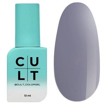 Гель-лак CULT Gel Polish №022 Eden, блакитно-сірий, 13 мл CULT022 фото