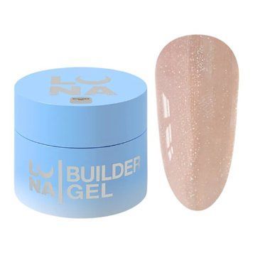 Гель для нарощування LUNAmoon Shimmer gel №03, 15 мл GSLUNA03 фото