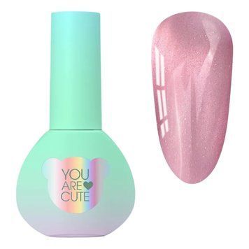 Гель-лак кошачий глаз YOU ARE CUTE Color Seoul Cat Eye №1, пудро-розовый, 5 мл YACCE01 фото