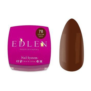 Гель для нарощування Edlen Builder Gel 78 Coffee in Lviv, 30 мл GEDB7806 фото