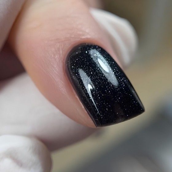 Гель-лак Dark Gel Polish №174 темно-серый с блестками, 6 мл DGP61746 фото