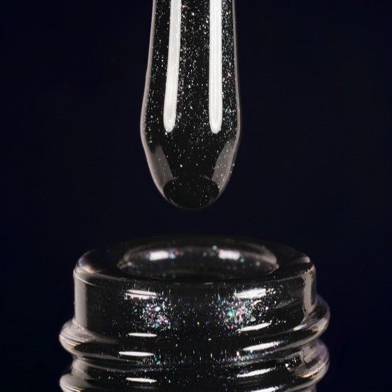 Гель-лак Dark Gel Polish №174 темно-серый с блестками, 6 мл DGP61746 фото