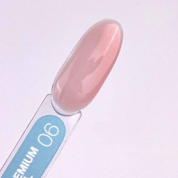 Гель для нарощування LUNAmoon Premium Gel 6 темний беж, 30 мл GPLUNA6 фото