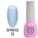 Гель-лак Toki-Toki Spring 12, блакитний, 5 мл