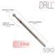 Фреза алмазна DRILL ME №590 Куля 3 мм, червона насічка DRILLME590 фото 2