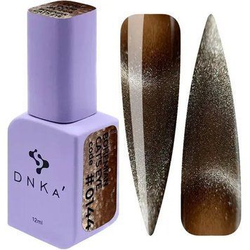 Гель-лак DNKa' Gel Polish Bohemian Cat Eye №144 коричневий з шимером, 12 мл DNKa144 фото