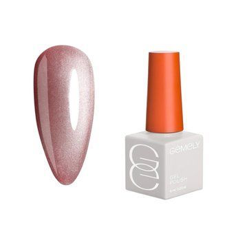 Гель-лак кошачий глаз GEMELY ex GA&MA Cat color 020 | Кэт цвет 020 пудро-розовый, 6 мл GEXG020 фото
