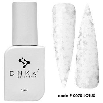 Камуфлююча база DNKa Cover Base 0070, 12 мл Lotus KBD0070 фото