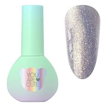 Гель-лак YOU ARE CUTE Color 105 перламутровий світловідбиваючий, 5 мл YACC105 фото