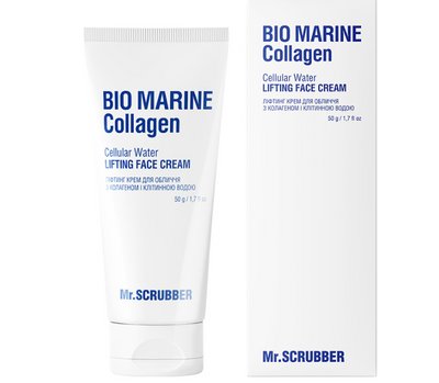 Ліфтинг крем для обличчя Bio Marine Collagen з колагеном і клітинною водою Mr.SCRUBBER 50 мл KOSMR09 фото