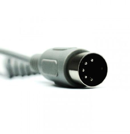 Ручка для фрезера BUCOS Nail Drill ZS-601, ZS-602, ZS-701, ZS-717 (п'ятиканальний роз'єм), 45000 об/хв, сріблястий RFZS601 фото