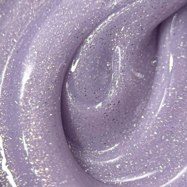 Гель для нарощування LUNAmoon Shimmer gel 06 ліловий з шимером, 15 мл GSLUNA06 фото