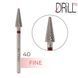 Фреза твердосплавна DRILL ME №40 Конус заокруглений 5.7 мм, червона насічка DRILLME40 фото 1