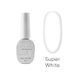 Гель-лак SAGA Professional Super White, білий, 10 мл SGSWHT фото