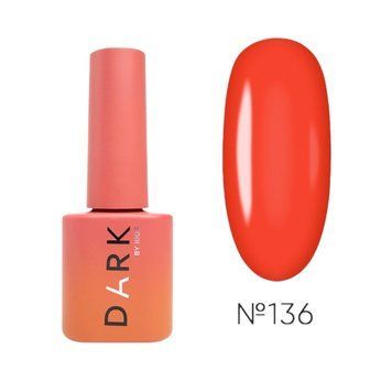 Гель-лак Dark Gel Polish №136  королевский красный, 6 мл DGP13606 фото