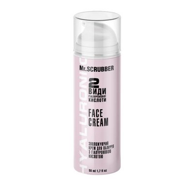 Зволожувальний крем для обличчя Hyaluronic Face Cream Mr.SCRUBBER 50 мл KOSMR10 фото